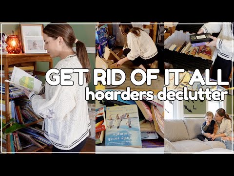 HOARDERS Extreme Declutter / THROWING EVERYTHING OUT 2024 / Decluttering, Organizing, & Cleaning!