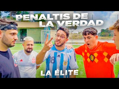 PENALTIS DE LA VERDAD con LA ÉLITE 🤑 ¿Cuánto DINERO has GANADO con JUAN DEMONIO? 😈