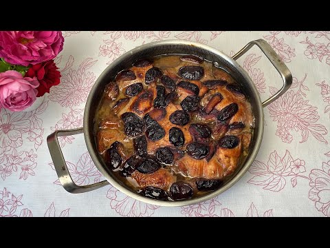 Маєте сливи? Приготуйте цю неймовірну курку в духовці!