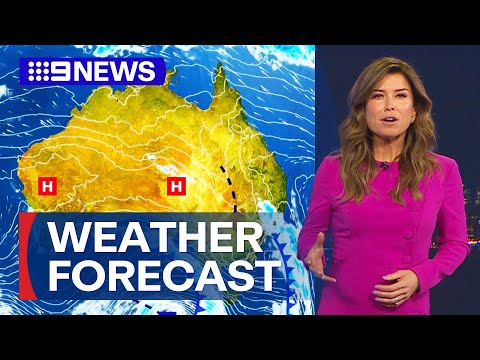 Australia Weather Update: Showers for some southern cities | 9 News Australia
