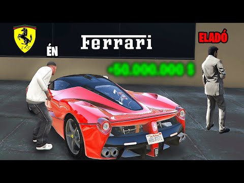 24 Óra Alatt Ellopom Az Összes KOCSIT A FERRARI Kereskedőtől!  GTA 5