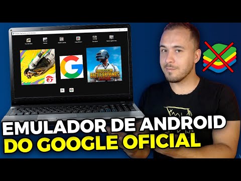 O Novo Emulador De Android Oficial DO GOOGLE para PC - Tutorial Completo 2024