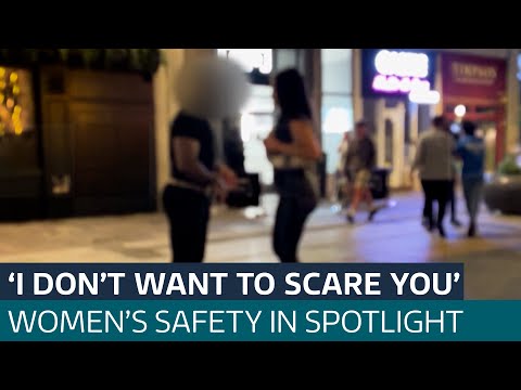 Violence against women a 'national emergency' as 81% feel unsafe walking in dark | ITV News