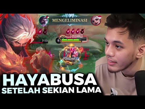 Setelah Se-ABAD Gak Pernah Pake Hayabusa!! Pantes jadi langganan Banned!! - Mobile Legends