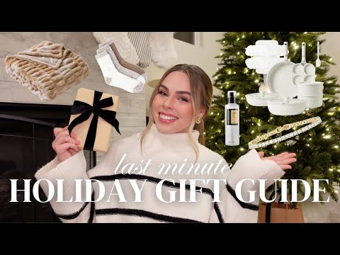 LAST MINUTE HOLIDAY GIFT GUIDE | affordable gift (under $100) ideas for everyone!