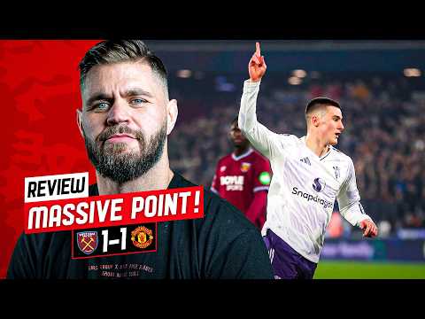 MASSIVE POINT | West Ham 1-1 Man United | Flat, Poor… But We’ll Take It
