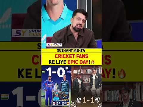CRICKET FANS KE LIYE EPIC DAY! 🔥 #indvsnz #cricketfans #shreyasiyer #ausvssa #patcummins