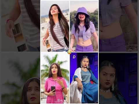 Who Is Best Funny Reels 😂🤓 ?!! Saniya shaikh 🆚️ Riva Arora 🆚️ Payal Panchal 🆚️ Vishaka jatni #funny