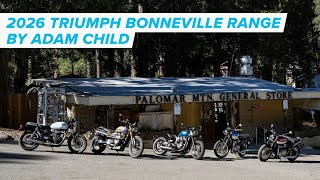 2026 Triumph Bonneville Range round-up