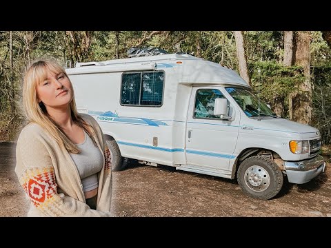 Inside My New Home a 21ft Class B RV - Pre Renovation Tour