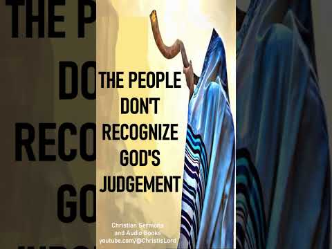 THE PEOPLE DON'T RECOGNIZE GOD'S JUDGEMENT - KENNETH STEWART SERMON #shorts