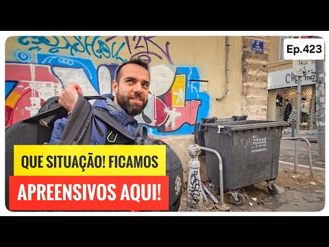 CHEGAMOS na CIDADE MAIS PERIGOSA da FRANÇA!