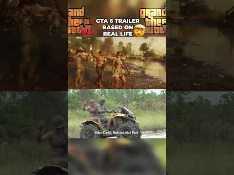 GTA 6 TRAILER vs REAL LIFE 😱
