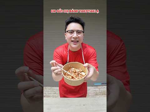 Mua bánh Takoyaki khuyến mại