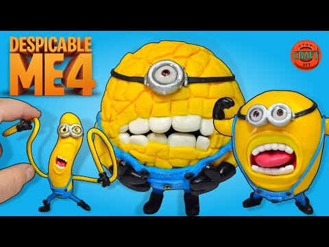 Mega Minions Making with Clay / Despicable Me 4