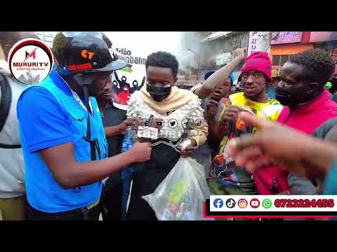 BREAKING NEWS: POEPLE STUCK IN A BURN!NG BUILDING IN NAIROBI