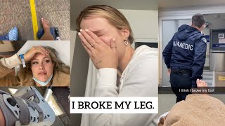 I got hit by a car last night. Weekly vlog #1