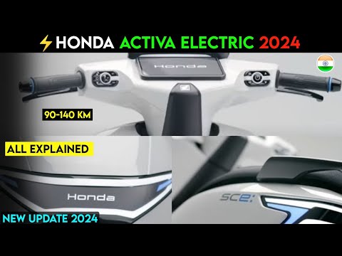 ⚡️ Honda Activa Electric Scooter 2024 | Upcoming Electric Scooter in india 2024 | ride with mayur