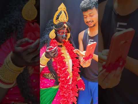 Maa Kali ki special Makeup tutorial video. মা কালীকে সাজানো । জয় মায়ের জয়। জীবন্ত কালীর রঙ।