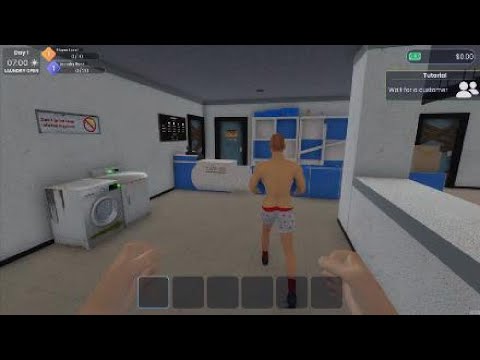 First Look at Laundry Store Simulator
