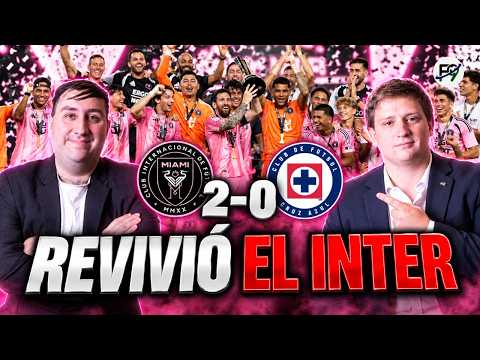 MIAMI VOLVIÓ A SONREÍR‼️😱 CAMPEONES DE LA MANO DEL 10 🏆🔥Análisis del Inter Miami 2-0 Cruz Azul