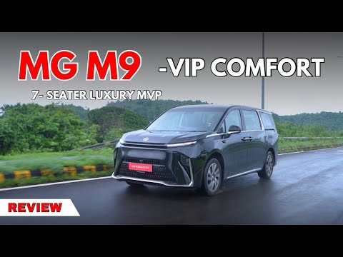 MG M9- luxury electric 7-seater | Luxury ab affordable | Drive Review | CarComparos