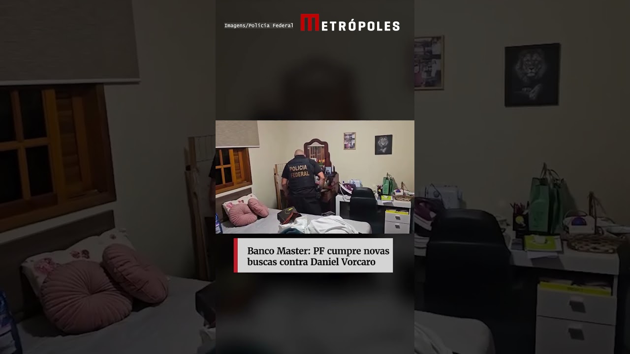 Banco Master: PF cumpre novas buscas contra Daniel Vorcaro