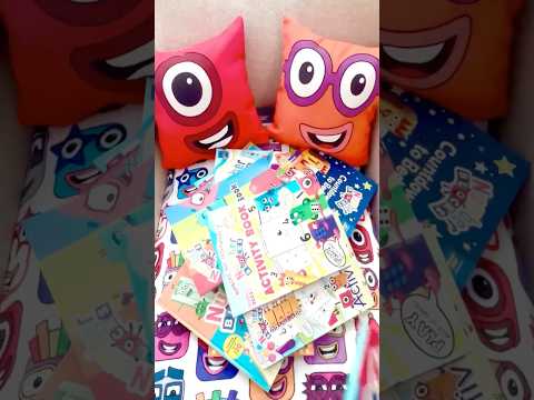 Summer reading list be like….🤣 #numberblocks #books #collection 2025