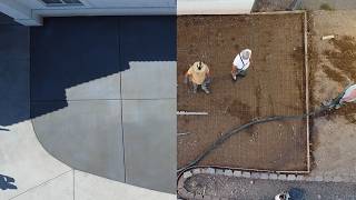 Steep Hill Turnaround Driveway Pour – DIY Concrete Tutorial | Part 1