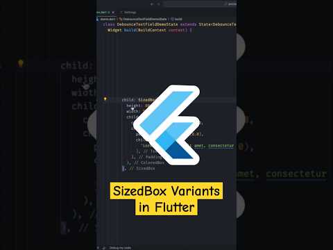 Different Types of SizedBox in Flutter ✅️