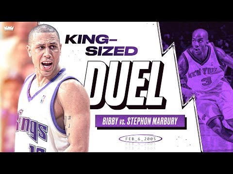 Kings-Sized Duel: Mike Bibby vs. Stephon Marbury | Feb. 4, 2005 video clip