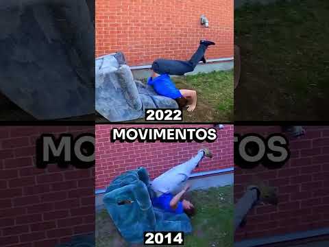 O MESMO PARKOUR 8 ANOS DEPOIS! (@Matt.Larose) #interessante #curiosidades #curiosidade