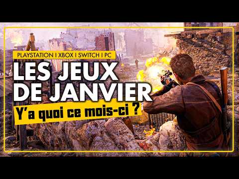 TOP 10 des sorties jeux vidéo en JANVIER 2025 ! 🎮