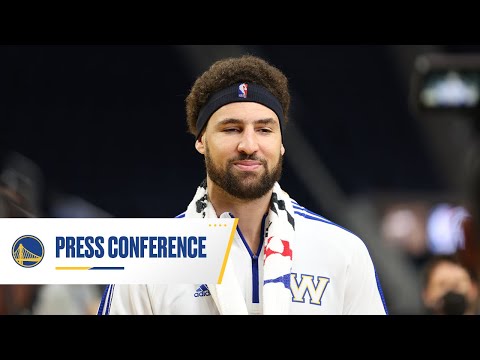 Warriors Talk | Klay Thompson Previews Game 4 of NBA Finals - June 12, 2022 video clip