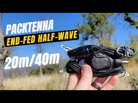The Packtenna End-Fed Half-Wave Antenna for Summits on the Air.