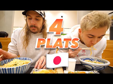 4 PLATS JAPONAIS (ร tester absolument)