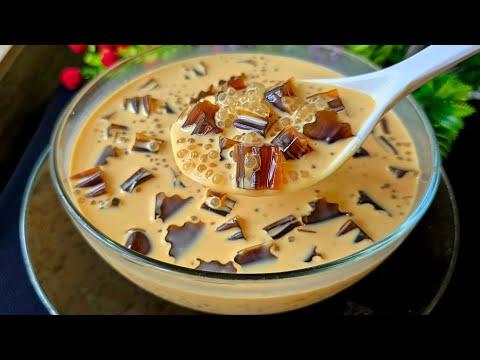 গরমের সিজনে মন প্রাণ ঠান্ডা করা কফি তৈরি dessert/শরবত রেসিপি/coffe drinks/coffee sagu dessert/sagu