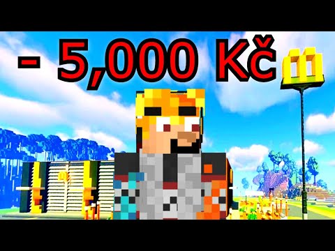 Proč Jsem PROHRÁL 5,000 Kč ve STAVĚCÍ SOUTĚŽI v Minecraftu?