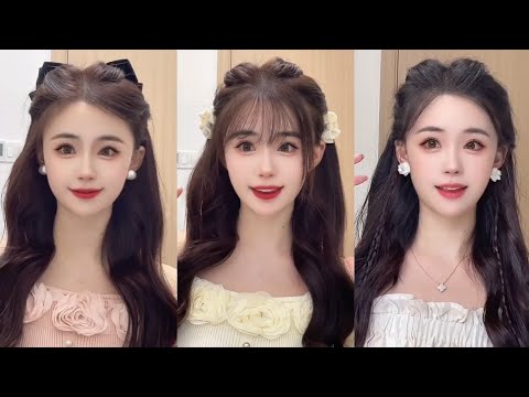 Super Easy & Cute Hairstyles Tutorials Korean Style for Girls*+