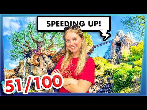 EVERYTHING in Disney World in 100 Days - Episode 51: RACING to Finish