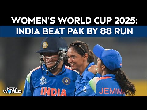 Ind Vs Pak | Women's World Cup 2025: India Beat Pak By 88 Runs, Make It 12-0 In ODI Head-To-Head