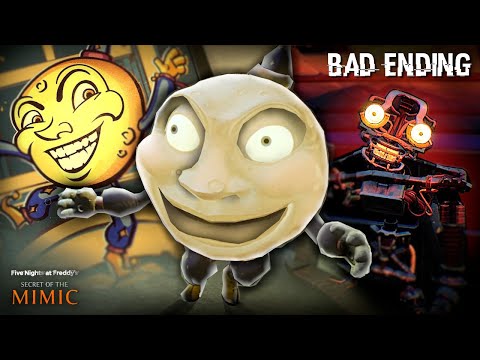 Hunted by Moon and Unlocking the Bad Ending || FNAF: Secret of the MImic (Playthrough FINAL)