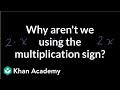 Understanding Variables and Multiplication in Algebra