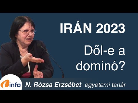 Irán 2023: dől-e a dominó? Várható-e új konfliktus a Közel-Keleten? N.Rózsa Erzsébet Inforádió Aréna