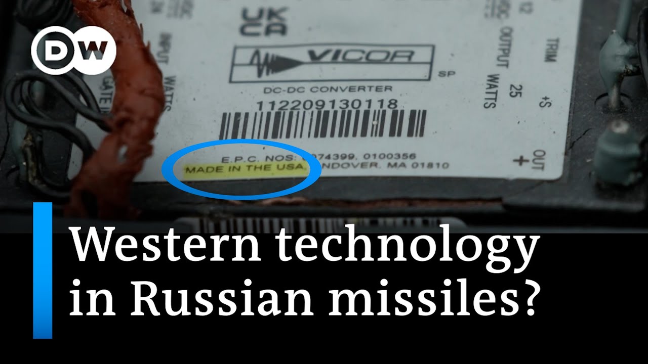Western microchips, cameras and processors found in Russian missiles fired at Ukraine