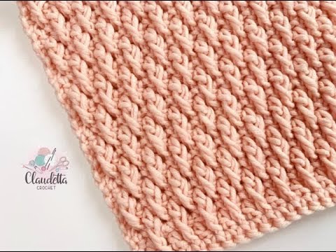 CROCHET ALPINE STITCH / BEGINNER