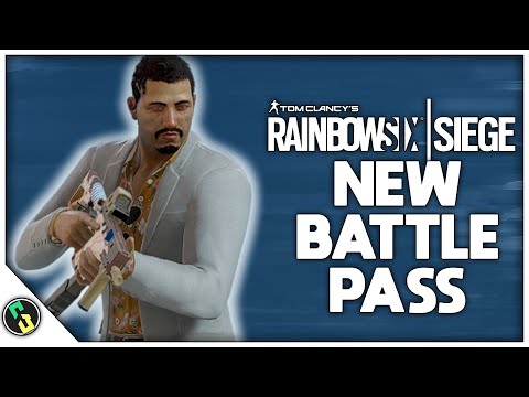 NEW INSANE BATTLE PASS FOR THE NEW SEASON OF RAINBOW SIX SIEGE!