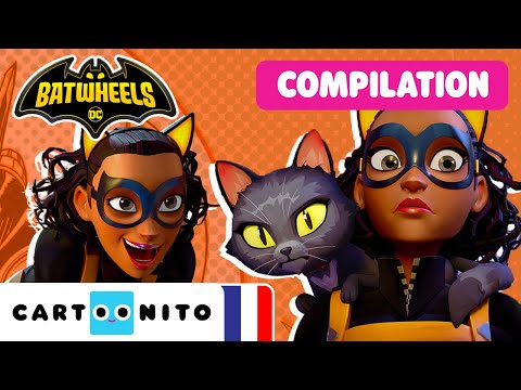 🐈 TOP 4 🐈 Best of de Catwoman | Batwheels | @CartoonitoFrance