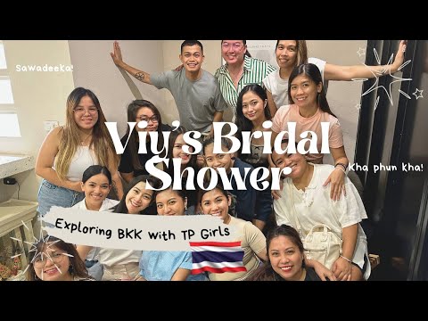 Viy's Surprise Bridal Shower 👰🏼‍♀️✨ | Our POV 💕 | Thailand