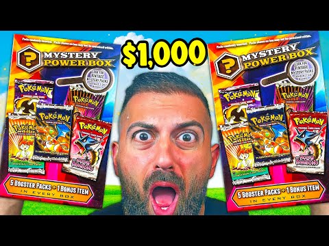 Unboxing The OLDEST & Most EXPENSIVE Mystery Boxes ($1,000)